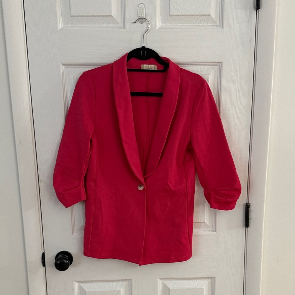 Altar'd State Vibrant Pink Blazer
